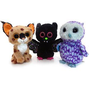 TY BEANIE BABIES Lot of 3 Halloween 9-Inch Beanie Boos - LIKE NEW